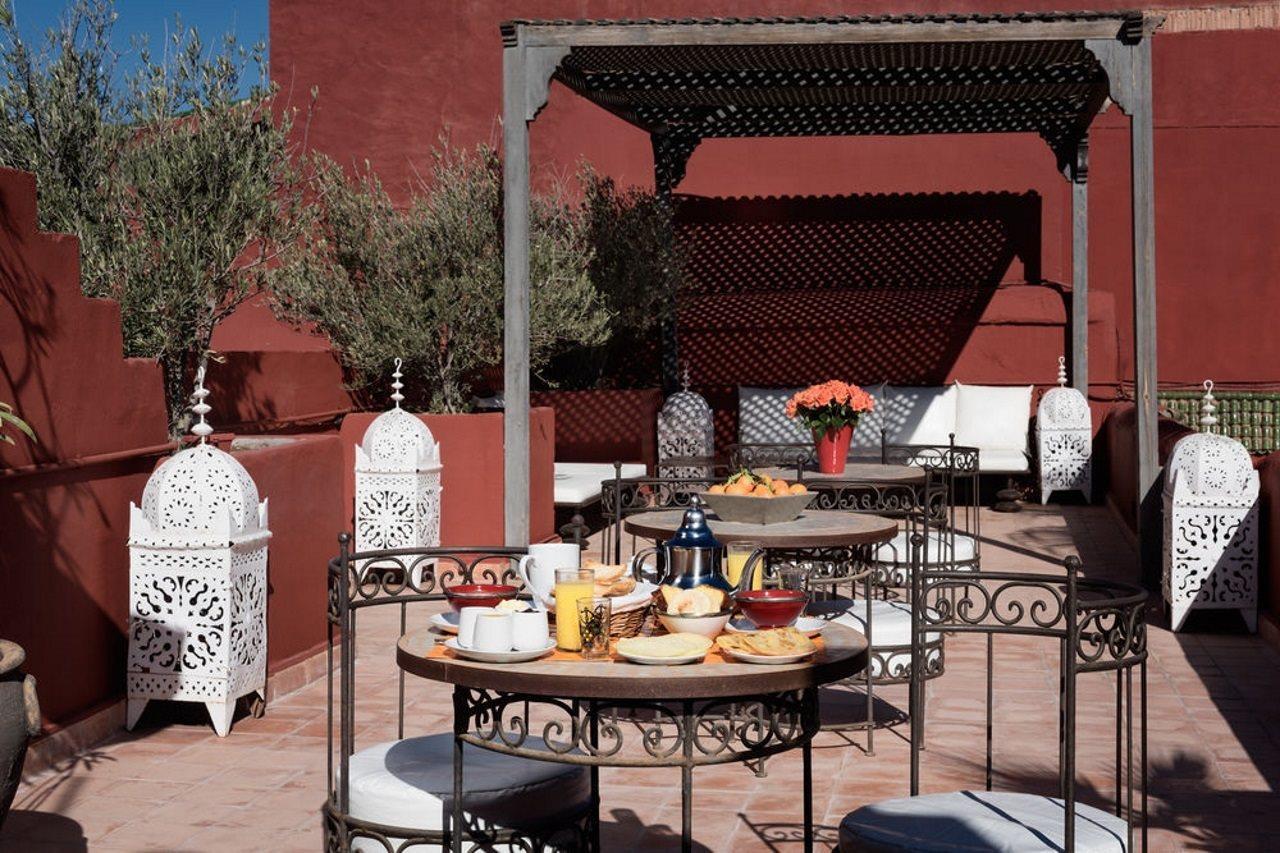 Les Jardins D Henia Riad And Hammam Marrakesh Bagian luar foto