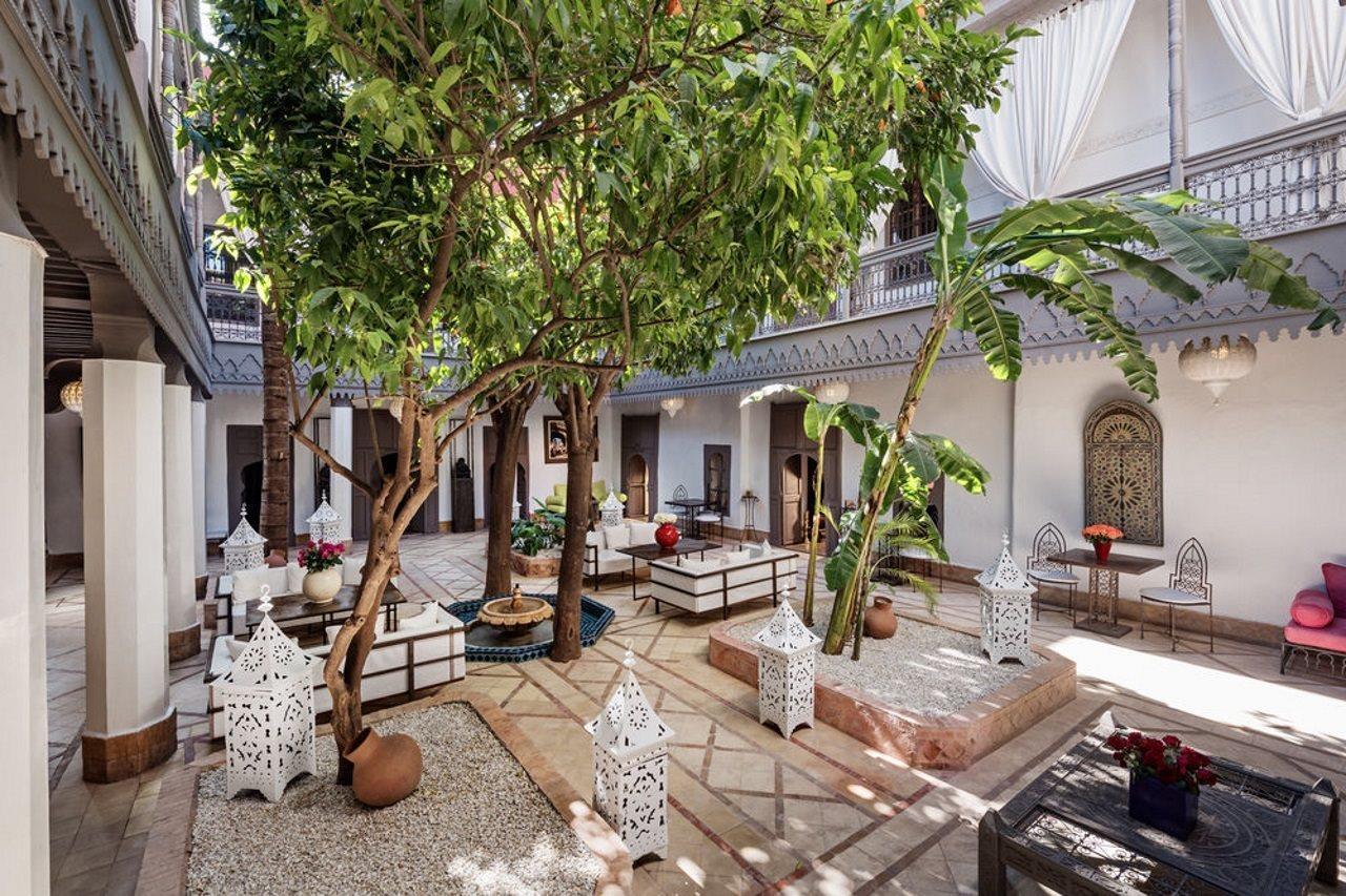 Les Jardins D Henia Riad And Hammam Marrakesh Bagian luar foto